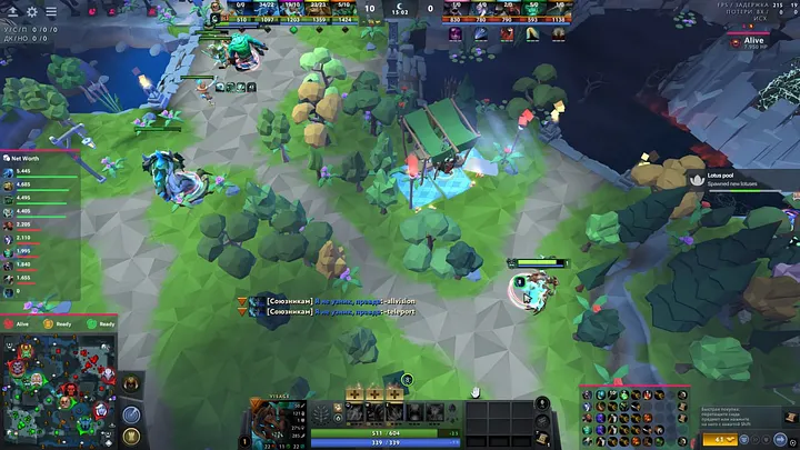 Low Poly, настройки мапхака и индикаторы способностей и предметов в Melonity