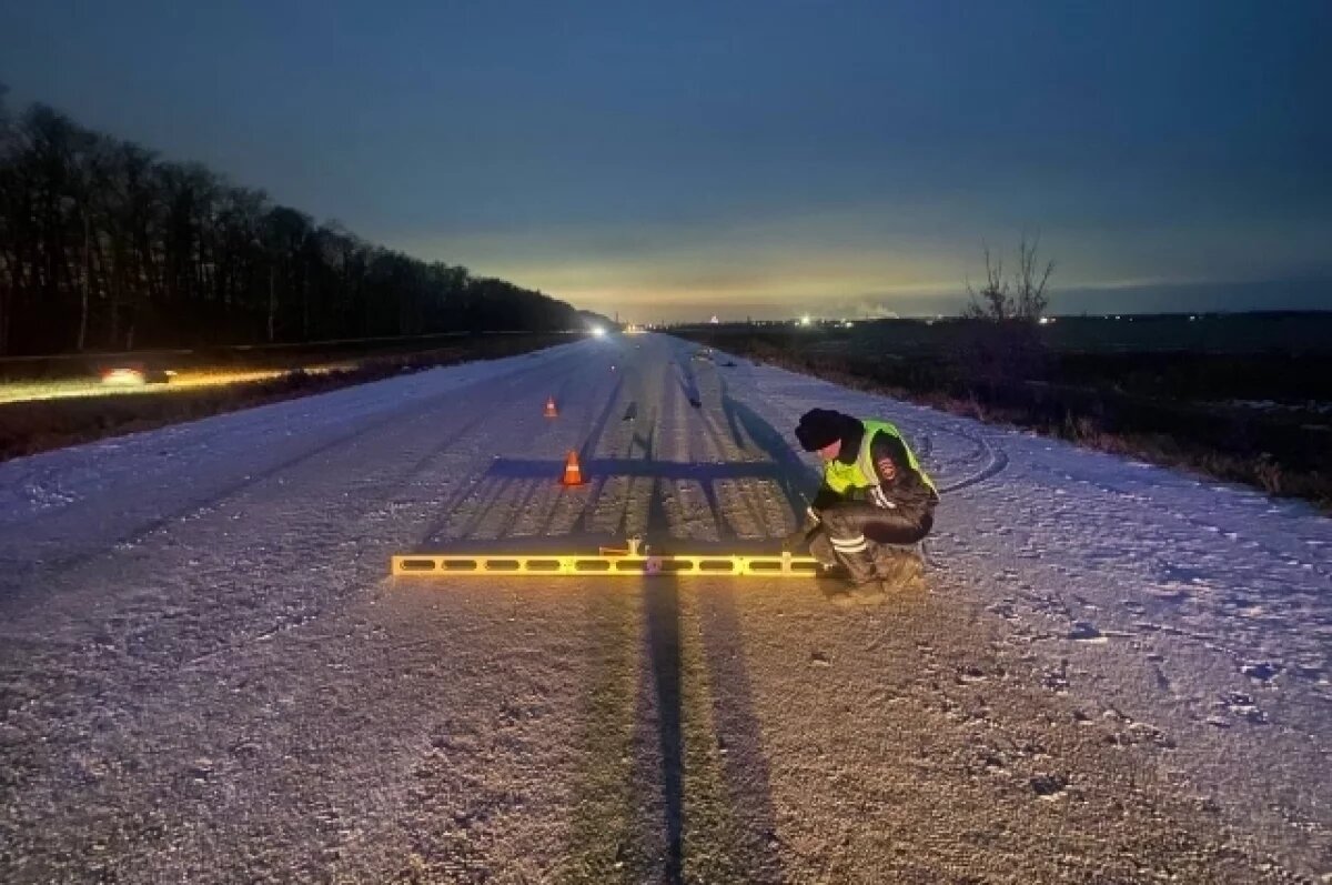    На уральской трассе сбили велосипедиста, водитель скрылся с места ДТП