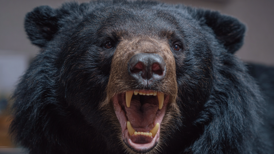     Медведь напал на дрессировщика в китайском зоопарке РЕН ТВ