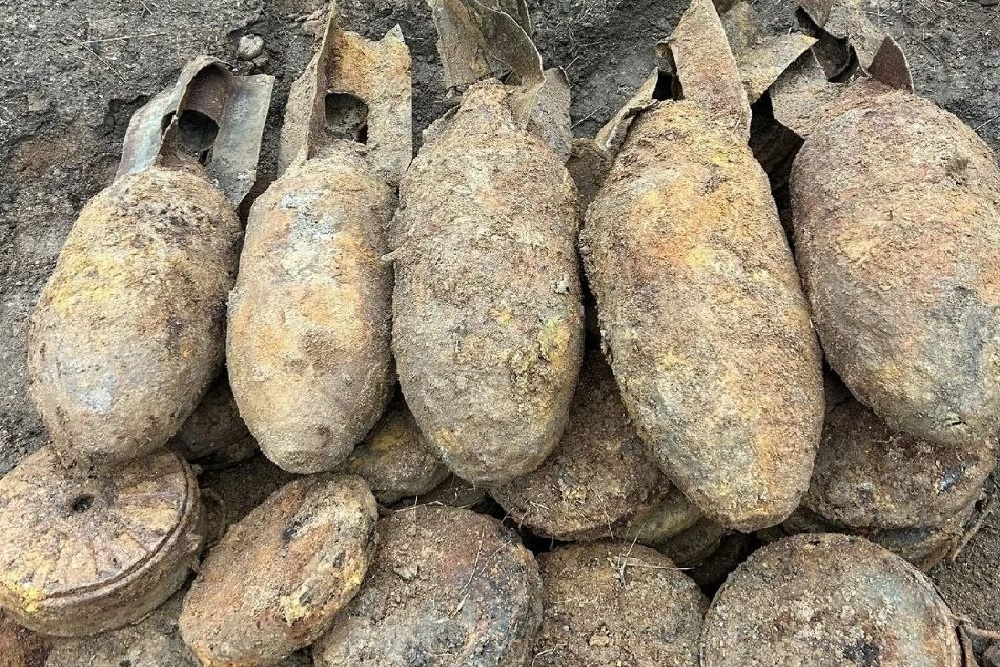    Бомбы и мины, обнаруженные в Ленобласти / ГУ МЧС России по Санкт-Петербургу