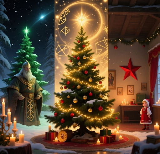 Совсем недавно ёлка была священным деревом света, потом - христианским символом Рождества.
А всего 90 лет назад её… запретили, а затем вернули, но уже как «новогоднюю».
Это история, в которой древняя магия Йоля, христианский свет и советская политика неожиданно сошлись в одной гостиной - в вашей.
