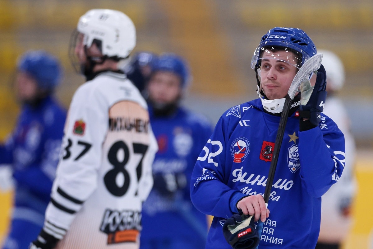 Фото: «Динамо-Москва» хоккей с мячом.