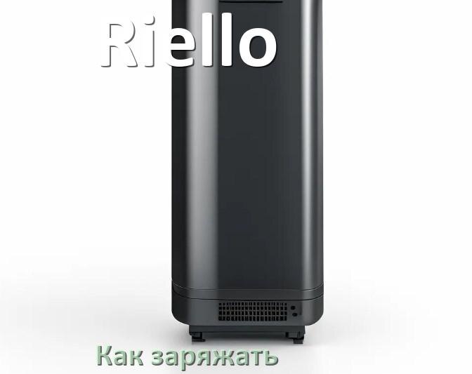 
Как и чем зарядить ИБП Riello правильно и сколько заряжается аккумулятор