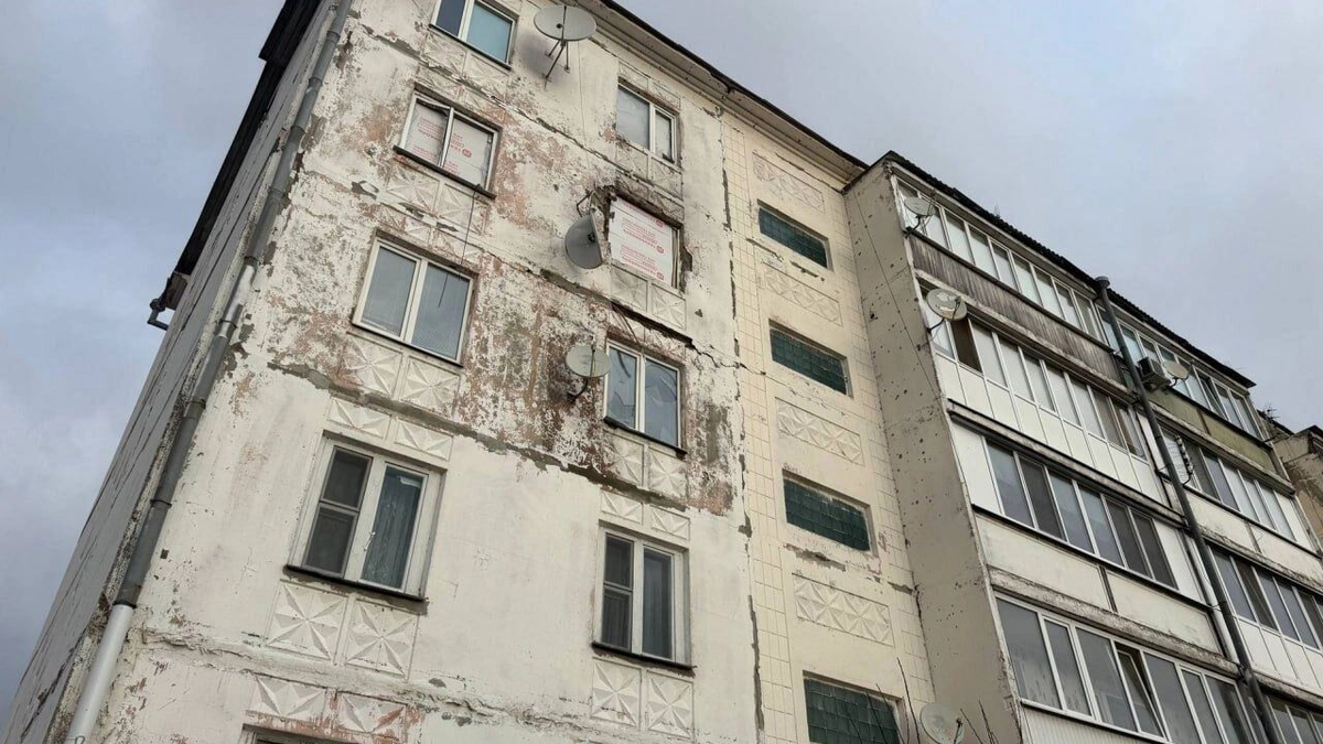 Фото: Соцсети Вячеслава Гладкова. Атаки дронов
