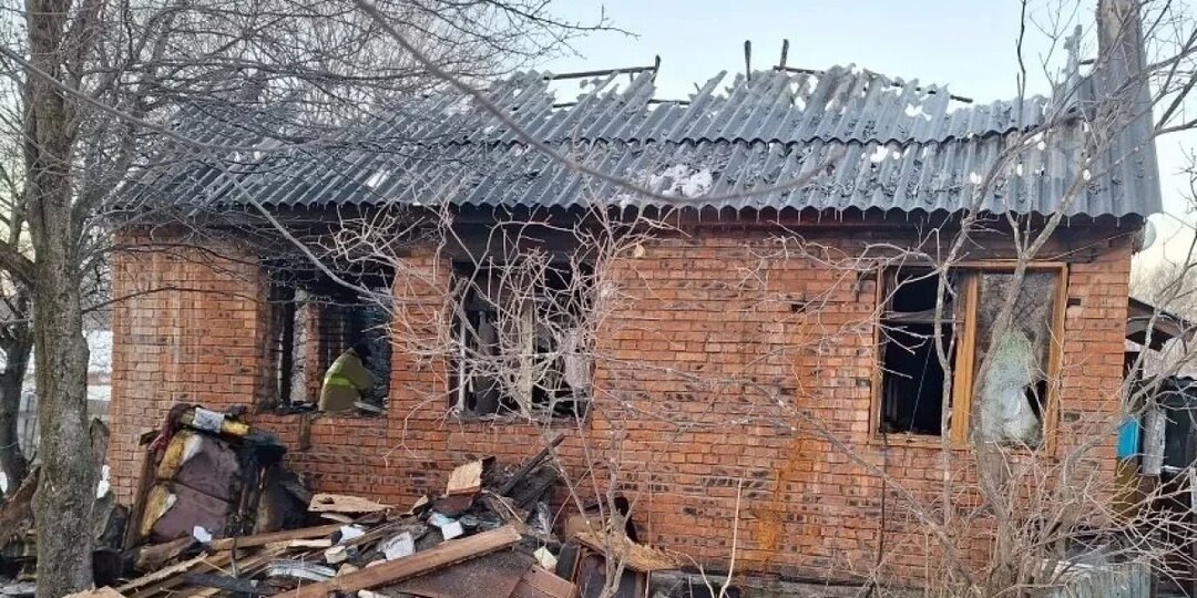 Пенсионерка сгорела вместе с домом под Хабаровском