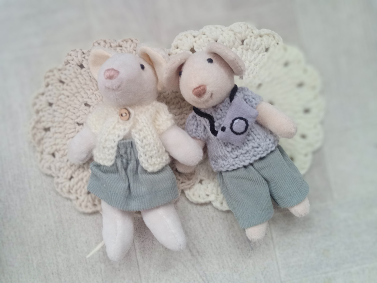 Мыш и Мышка. Фото автора.