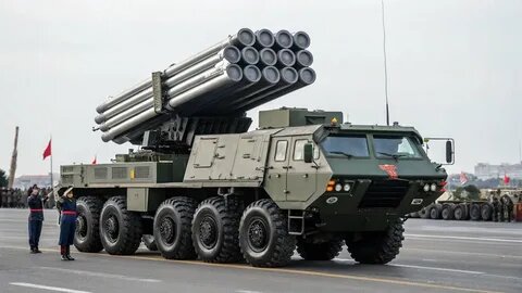 Новый варианнт БМ-30 "Смерч"