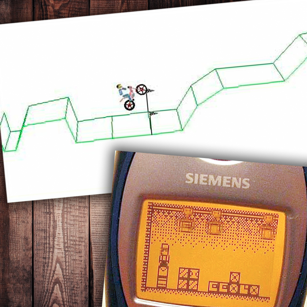 Мои первые игры на телефоне =) (фото с просторов интернета)