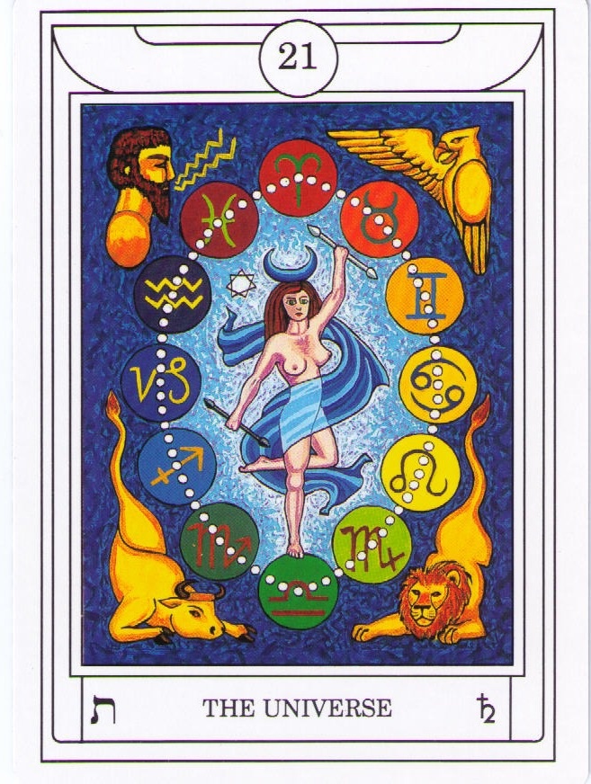 Вселенная (Магическое Таро Золотой Зари)
