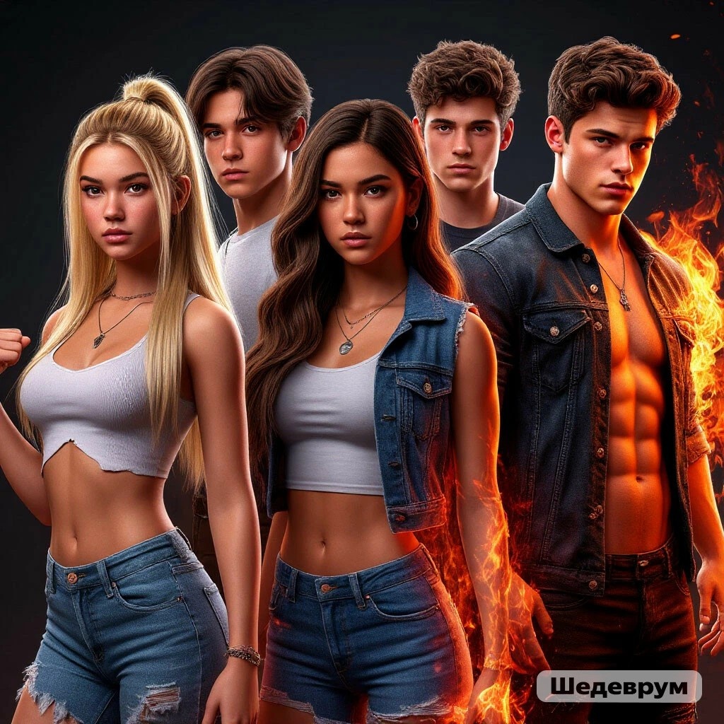 Пятеро со сверхспособностяи