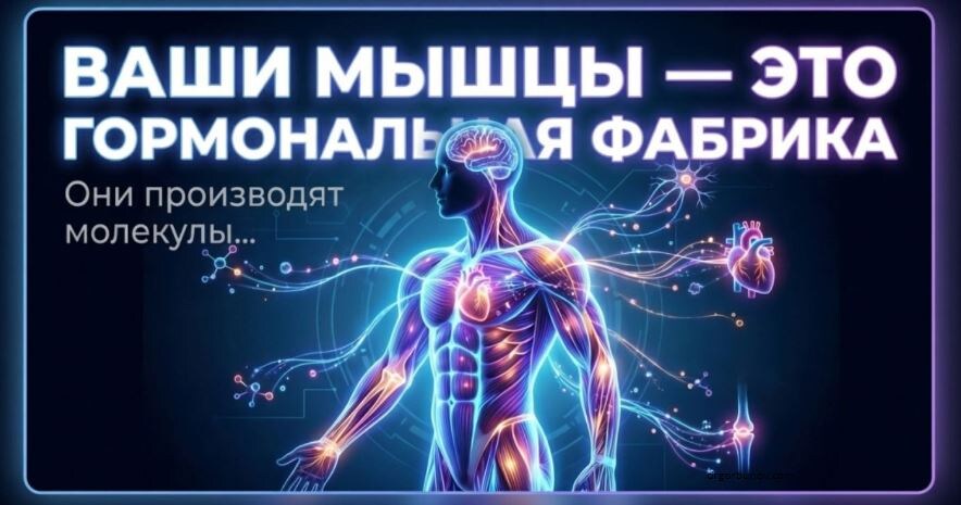 Ваши мышцы — это гормональная фабрика. Вот почему они тормозят старение