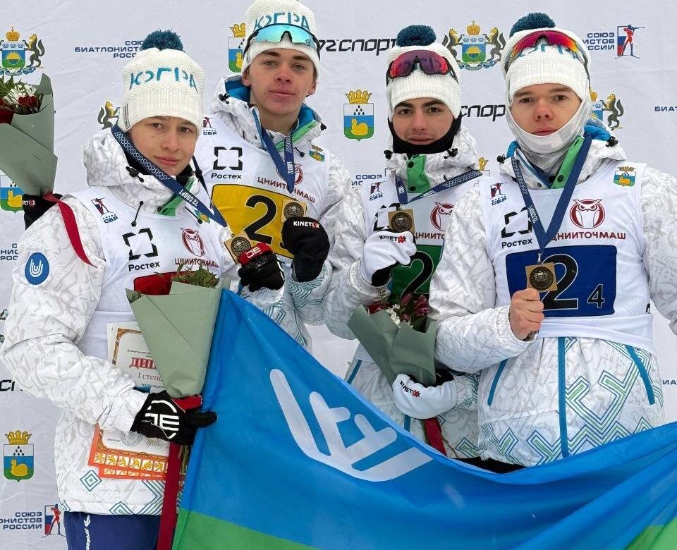    Югорские юниоры собрали коллекцию медалей на всероссийских соревнованиях по биатлону в Увате