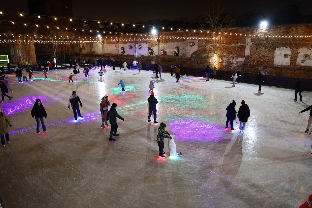 Лазерный каток в Брусницыне 