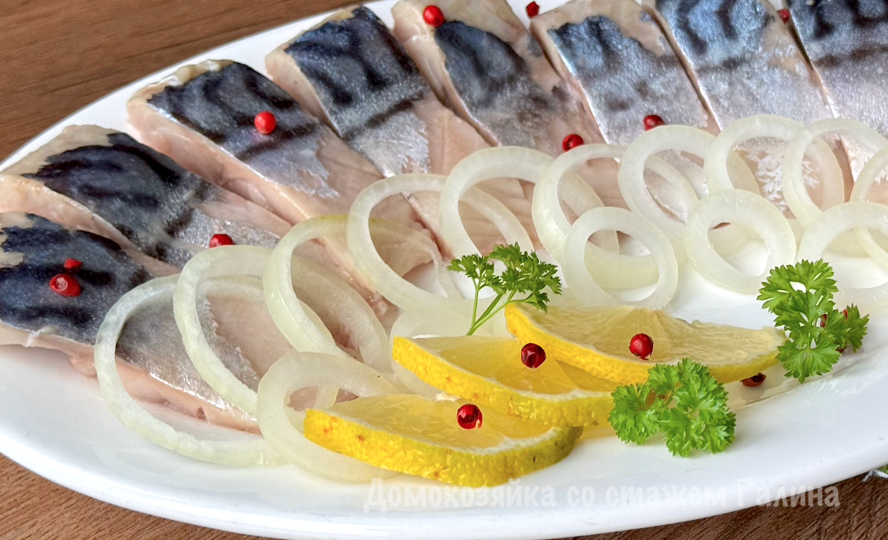 Скумбрия слабого посола за сутки — вкусно и без хлопот