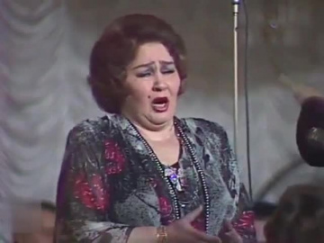 Первая исполнительница романса Галина Вишневская.