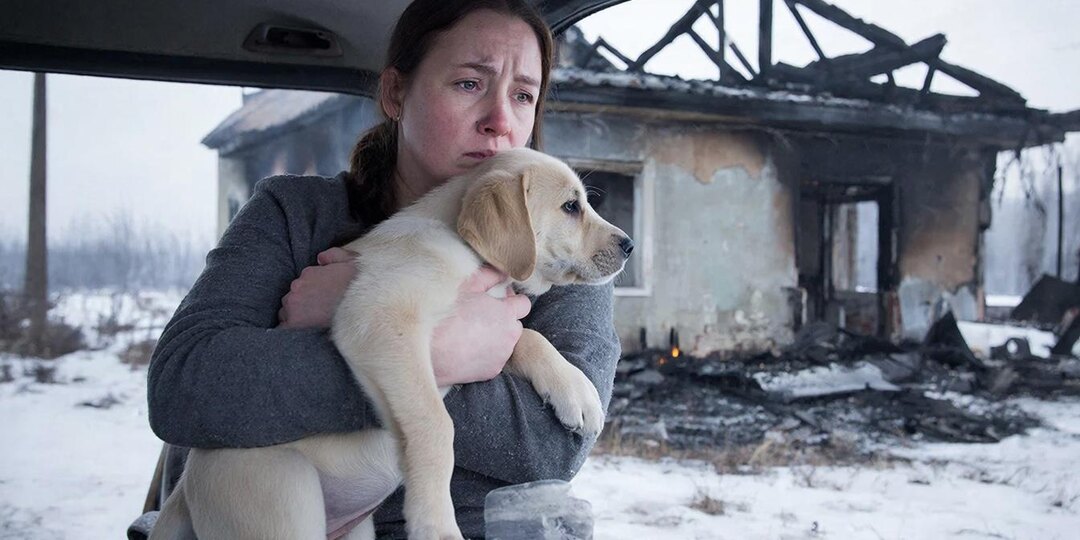 Нашла замерзающего щенка на трассе 31 декабря. Муж орал: "Или я, или эта псина!". Я выбрала собаку, и это спасло мне жизнь...