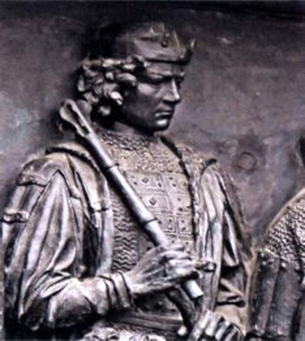 Бронзовая фигура Михаила Скопина-Шуйского (1586–1610) изображена на памятнике «Тысячелетие России» в Великом Новгороде.