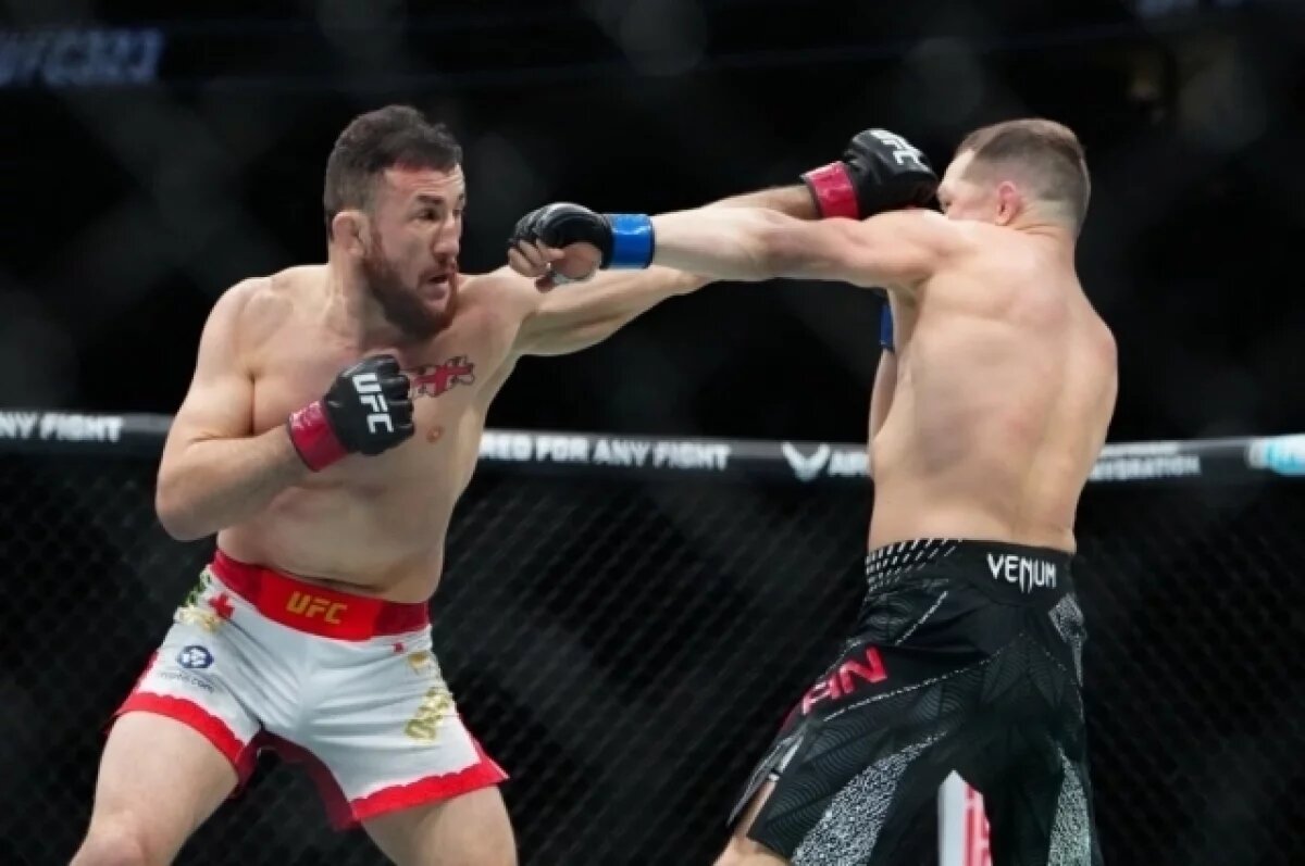    Грузинский боец Двалишвили после боя с Яном оказался в больнице