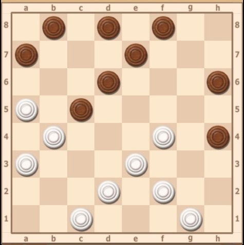 1...de5 X (1...ef6 2.fg5 4.ab6 cd4 5. ba5X)