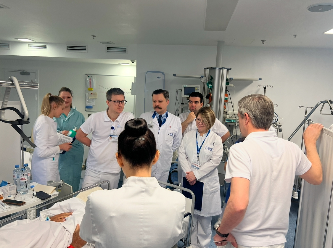 Утренний обход в реанимации