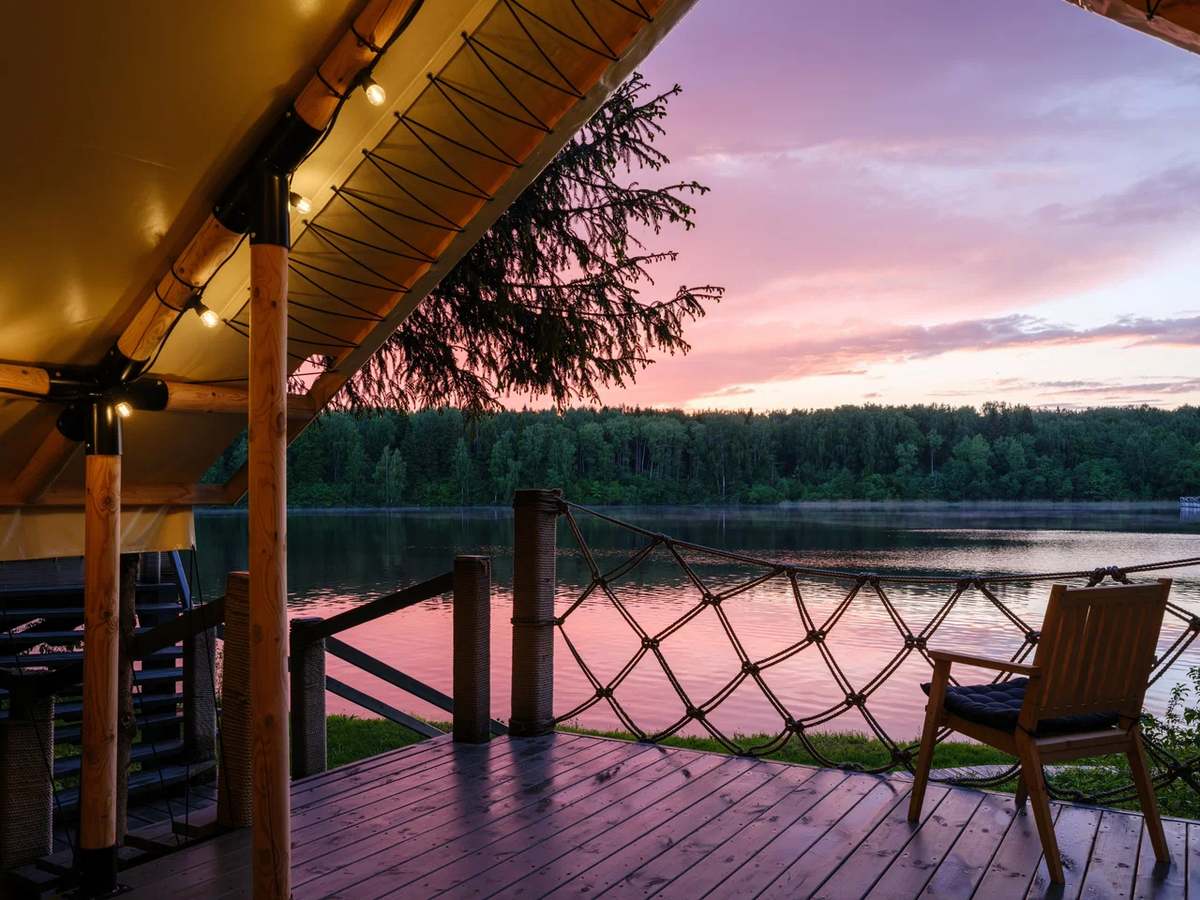 Московская область,  Глэмпинг «Под небом»