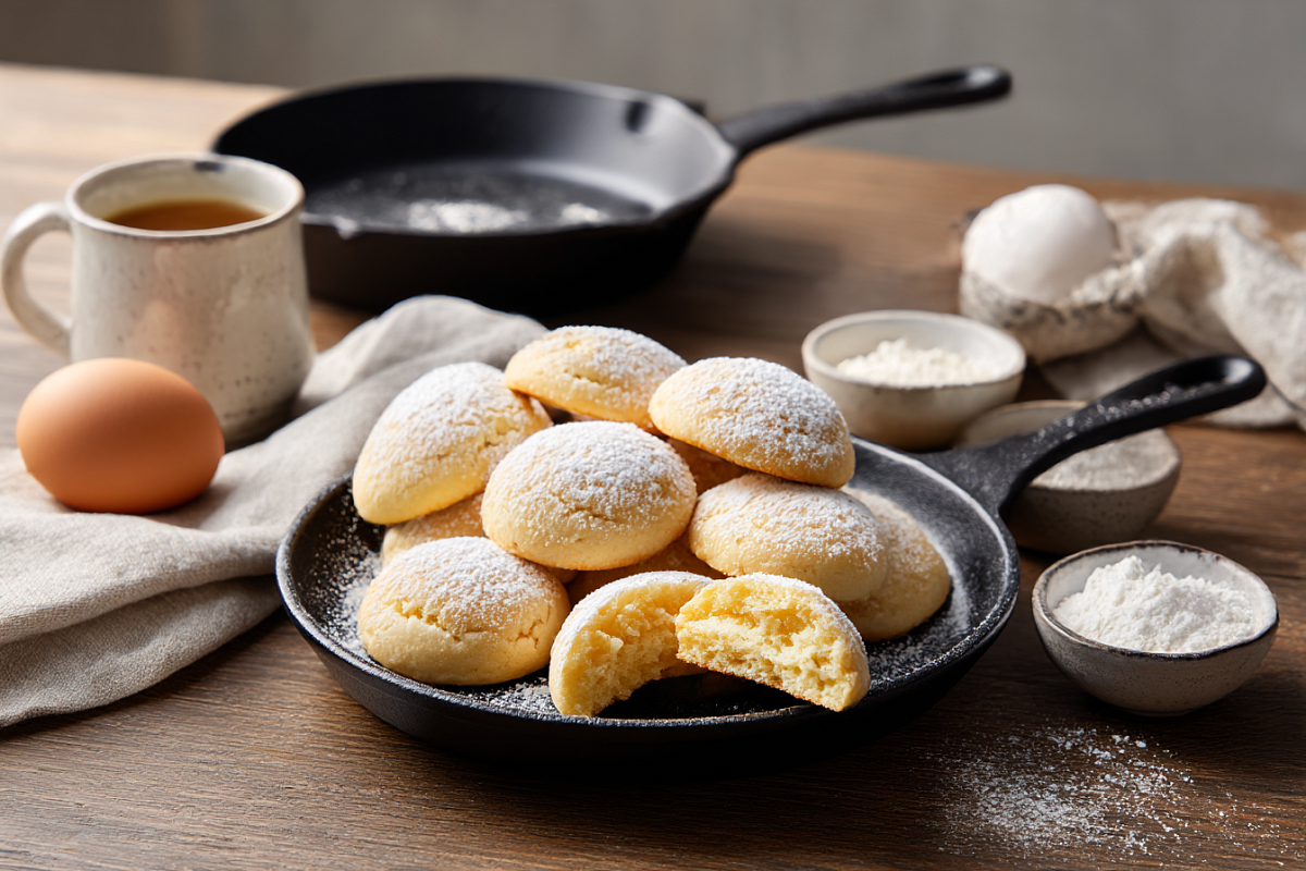    Печенье на сковороде для многих — тот самый «домашний лайфхак», когда хочется выпечки, а духовку включать совсем не хочется.