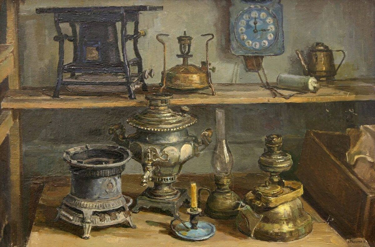 Натюрморт. (Вещи 40-х годов). 1978