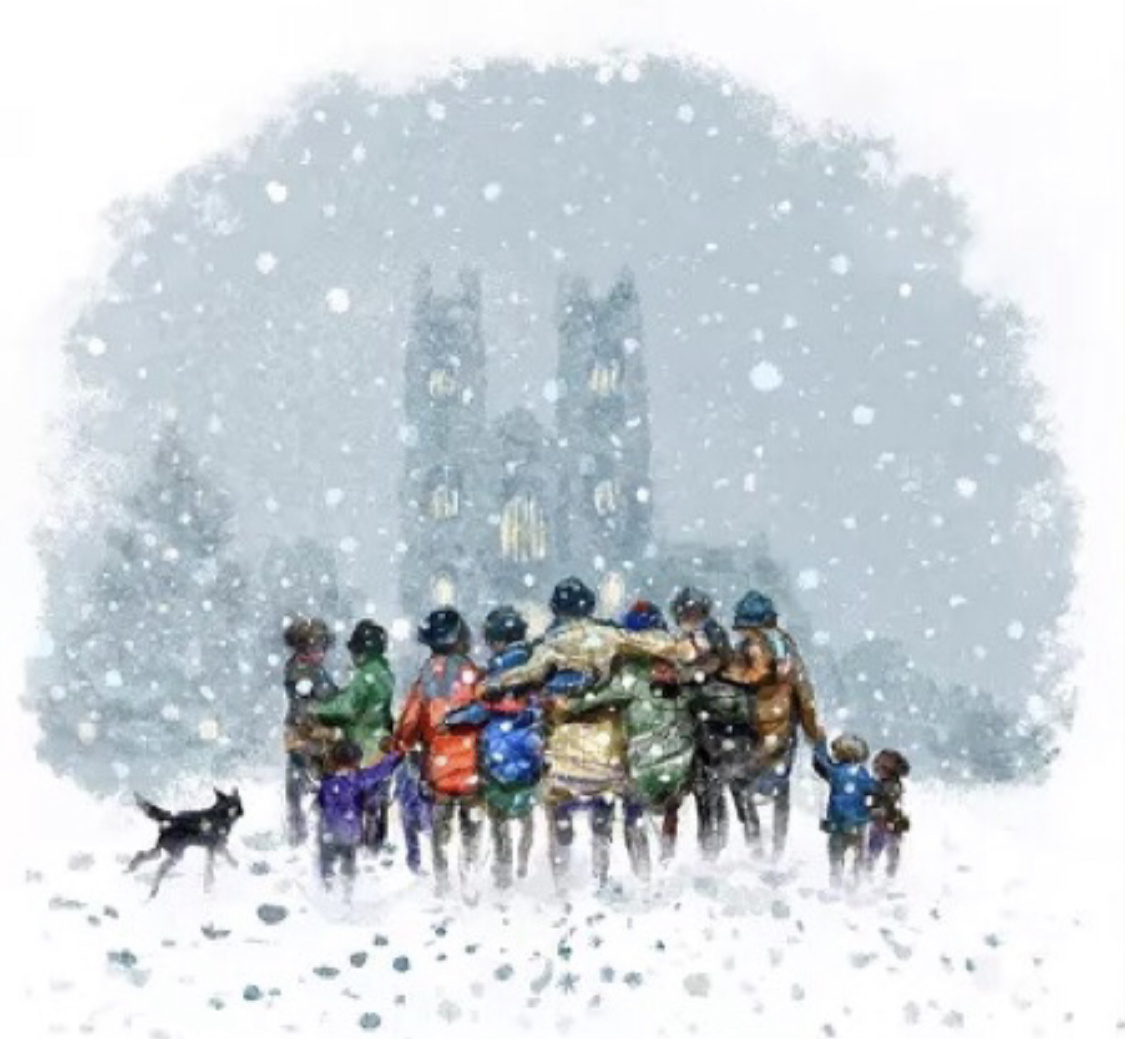 приглашение от Кэтрин на концерт Вместе в Рождество