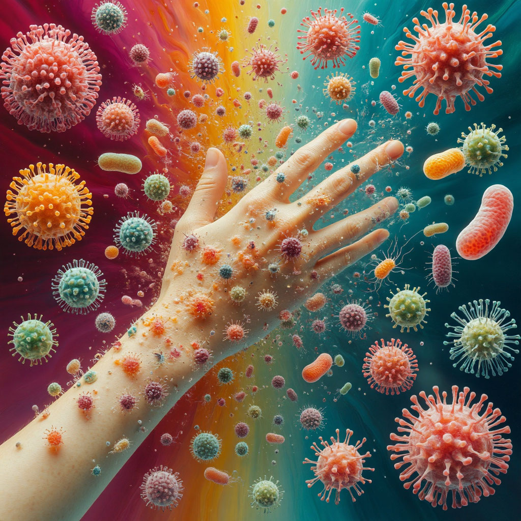 Скрытые симбиозы кто живёт на вашей коже и почему это нормально