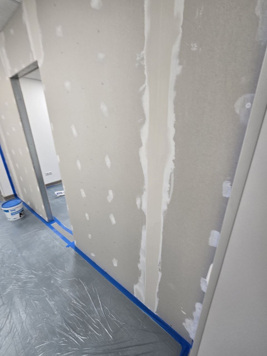 Заделка и армирование стыков ГКЛ