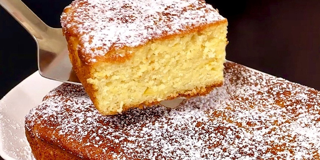 Яблочно-апельсиновый пирог без миксера с ярким вкусом