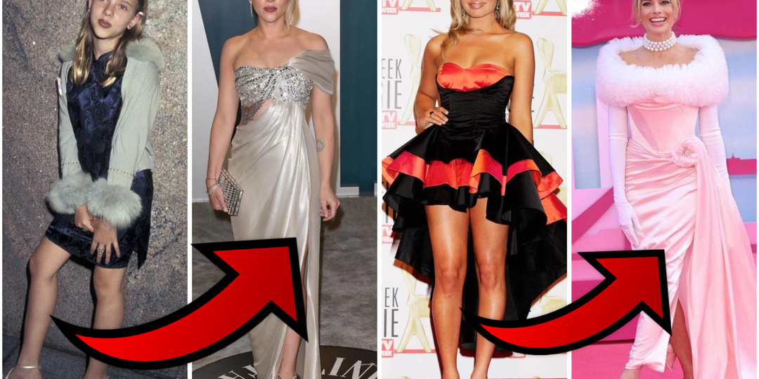 До стилиста: как выглядели звезды в свои первые выходы на красную дорожку