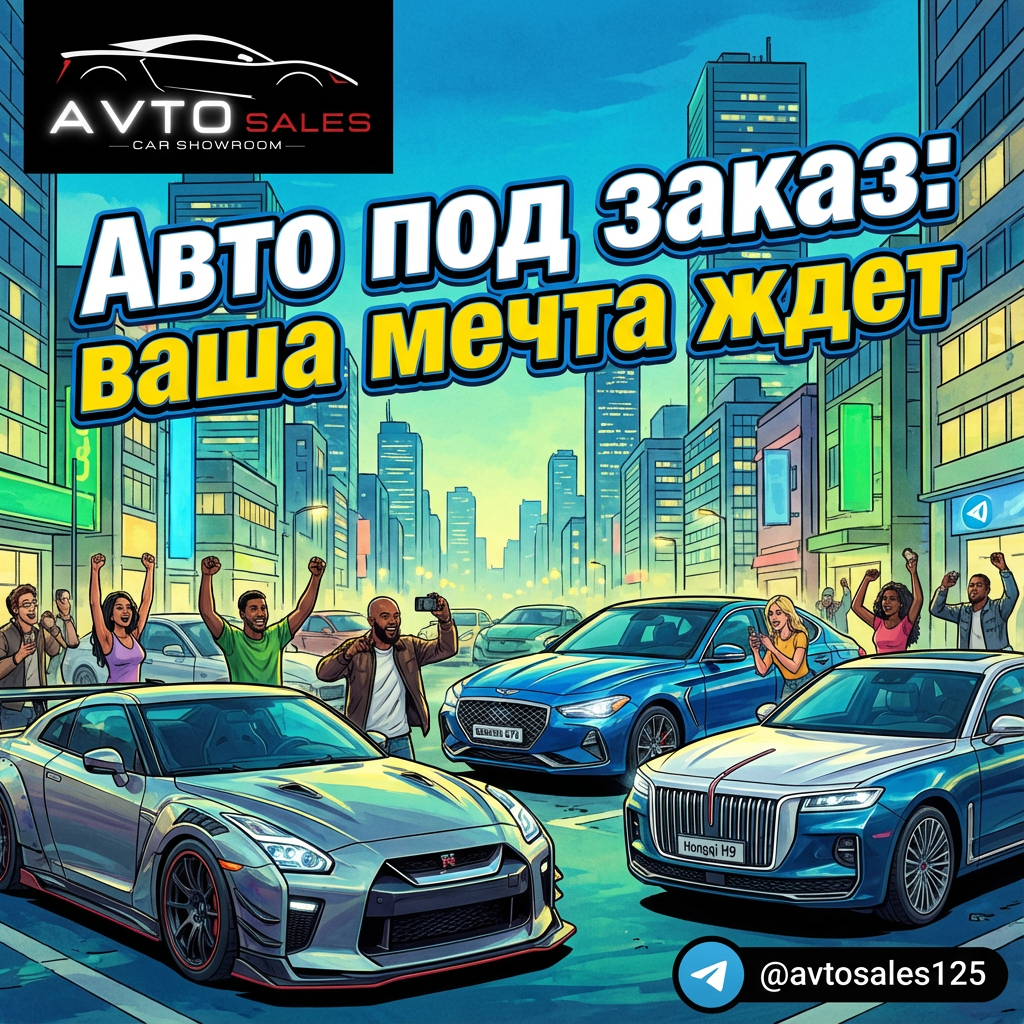    Авто под заказ: выберите мечту из Японии, Кореи и Китая выгодно Авто Сейлс