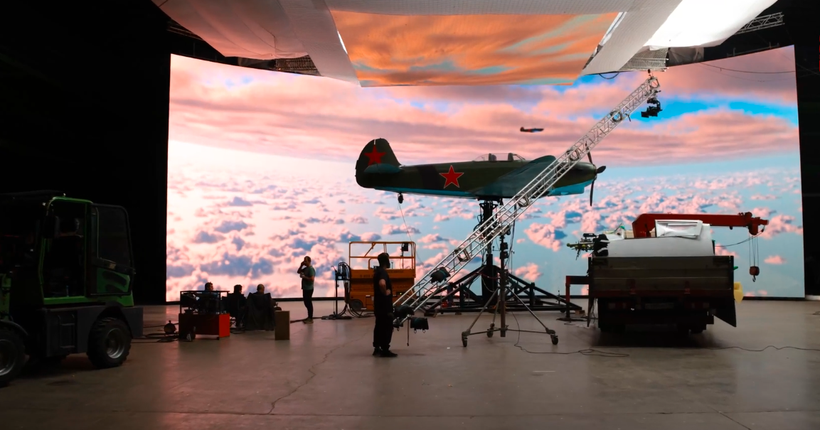 Кадры со сьемок фильма Есть только МиГ 2025 военное кино