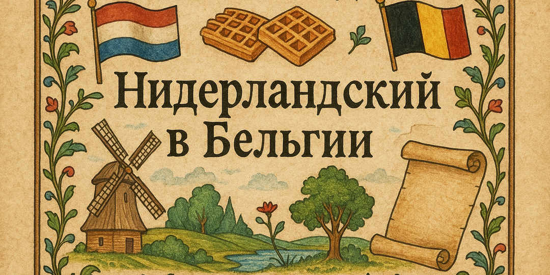 Особенности нидерландского языка в Бельгии