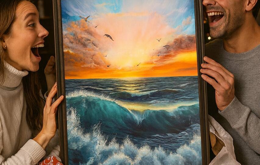 Картина – идеальный подарок на Новый год: наша новогодняя распродажа иволшебство искусства!