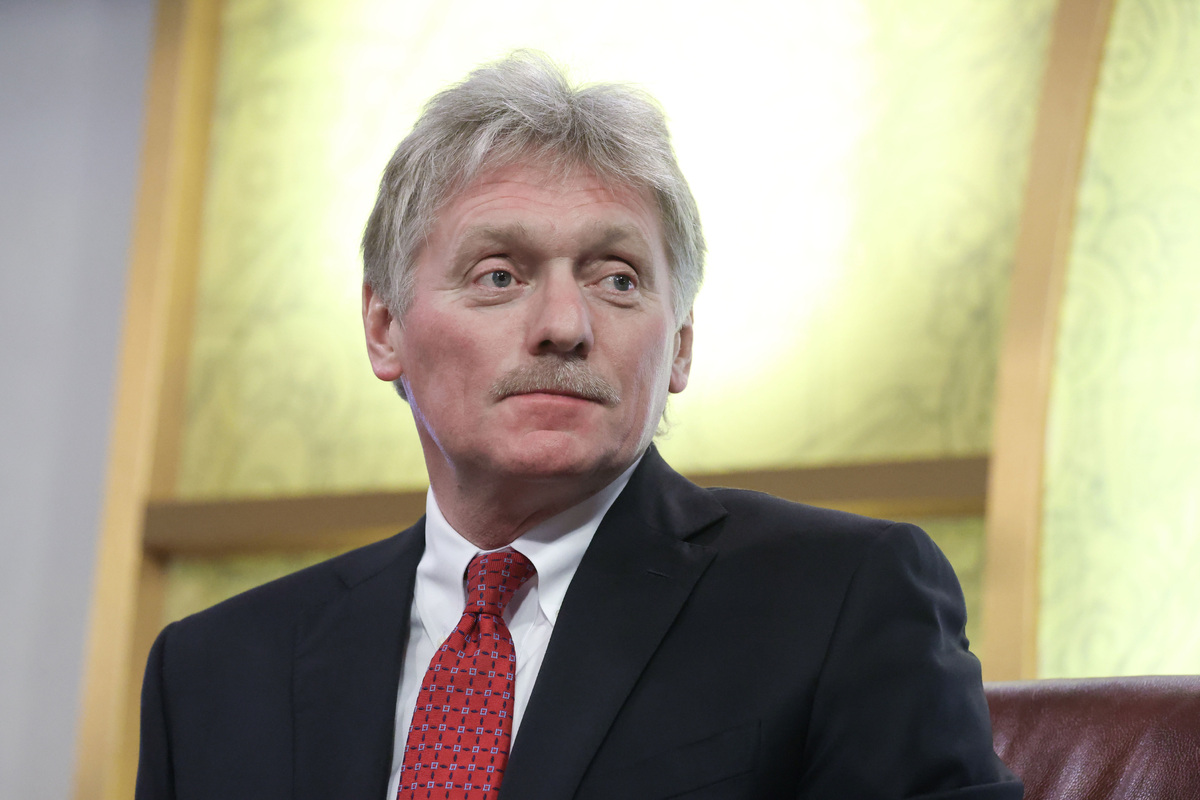    Пресс-секретарь президента РФ Дмитрий Песков  Вячеслав Прокофьев/ТАСС