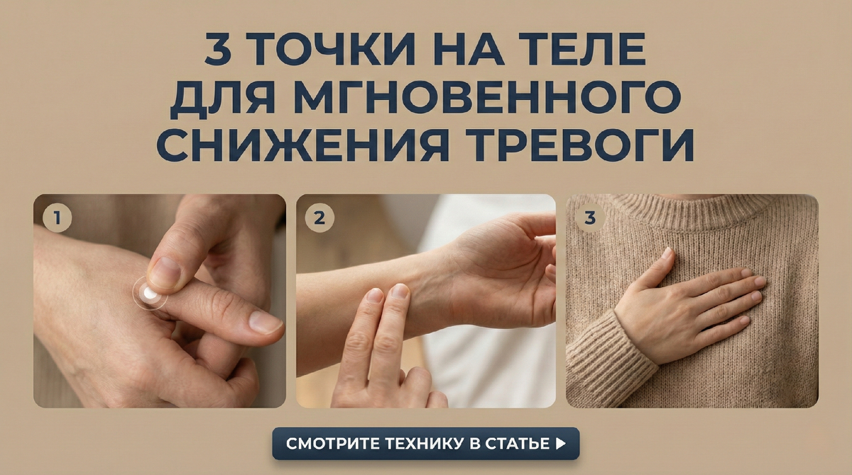 Вас накрывает? Сердце колотится, в груди спазм, а мысли путаются? В современном мире тревога стала нашим постоянным спутником. Мы привыкли тянуться за успокоительным или заедать стресс сладким.