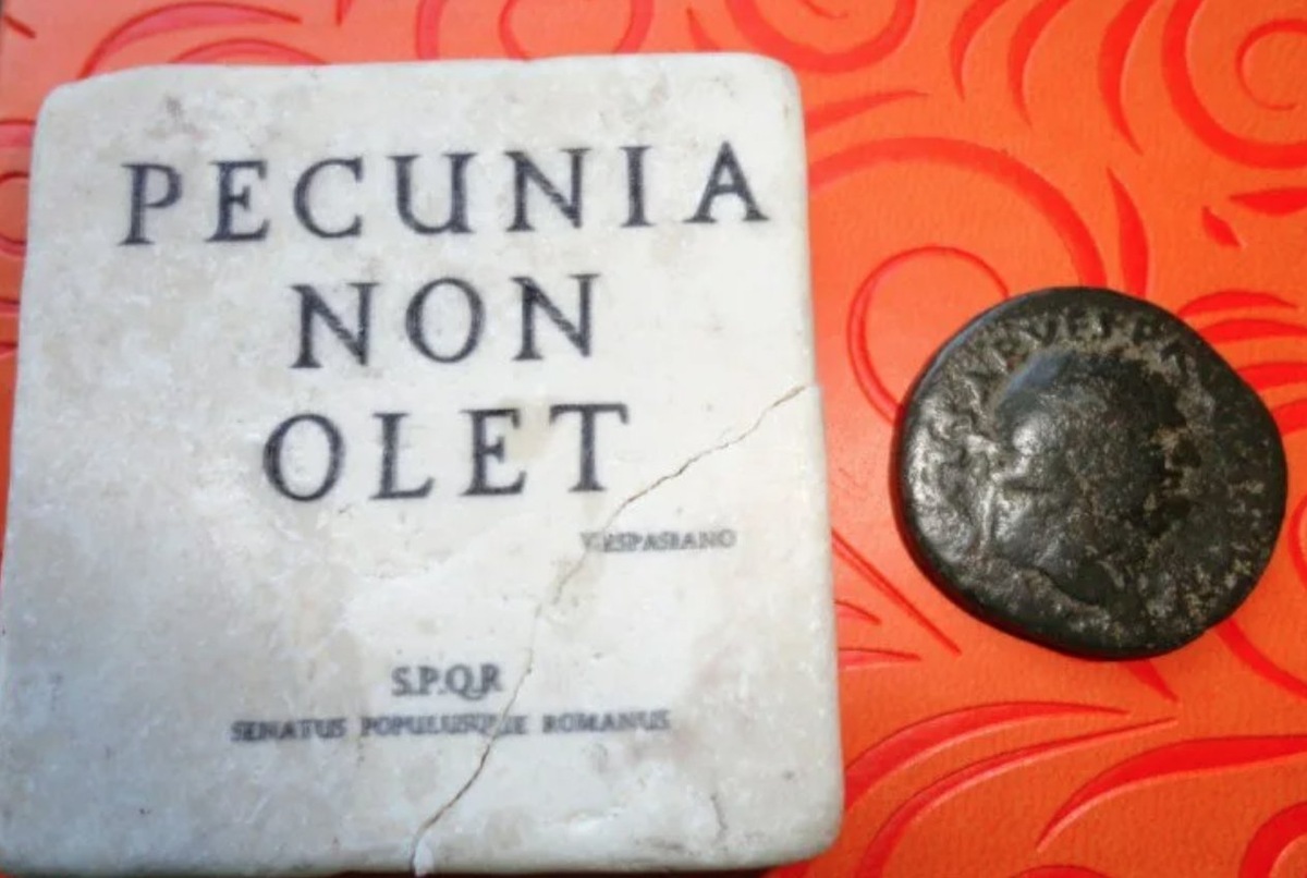    По-латыни «деньги не пахнут» звучит как «pecunia non olet».. Источник изображения: Live Science