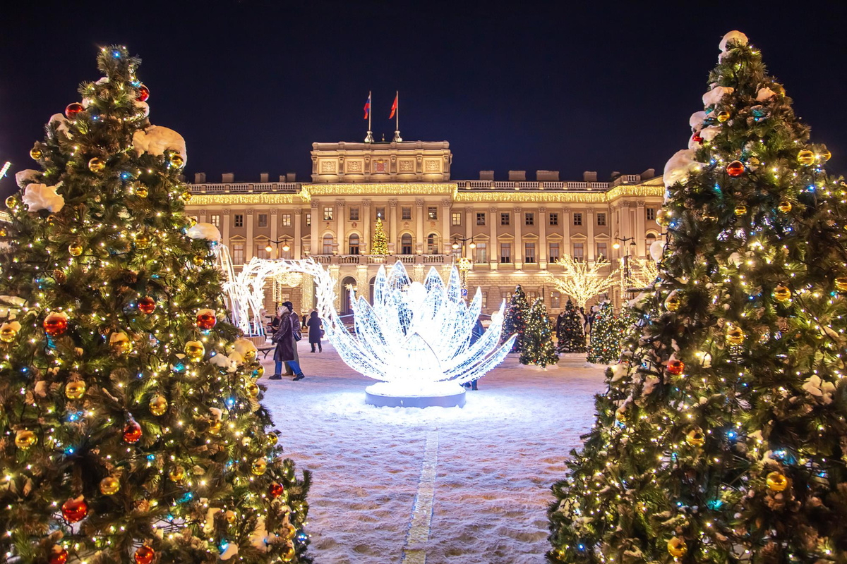 Новогодний Санкт-Петербург (фото из интернета)