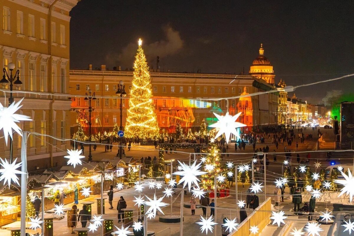 Новогодний Санкт-Петербург (фото из интернета)