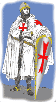 Рыцарь ордена тамплиеров.