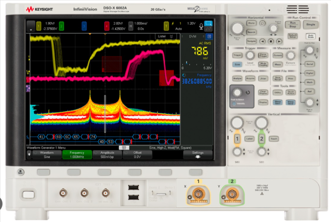 Цифровой осцилограф для тестов станков с ЧПУ