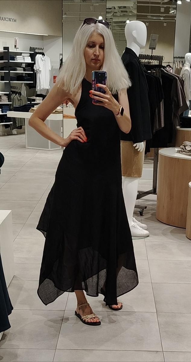 Я вдруг вспомнила как сама кайфанула после покупки этого сарафана из крапивы рами