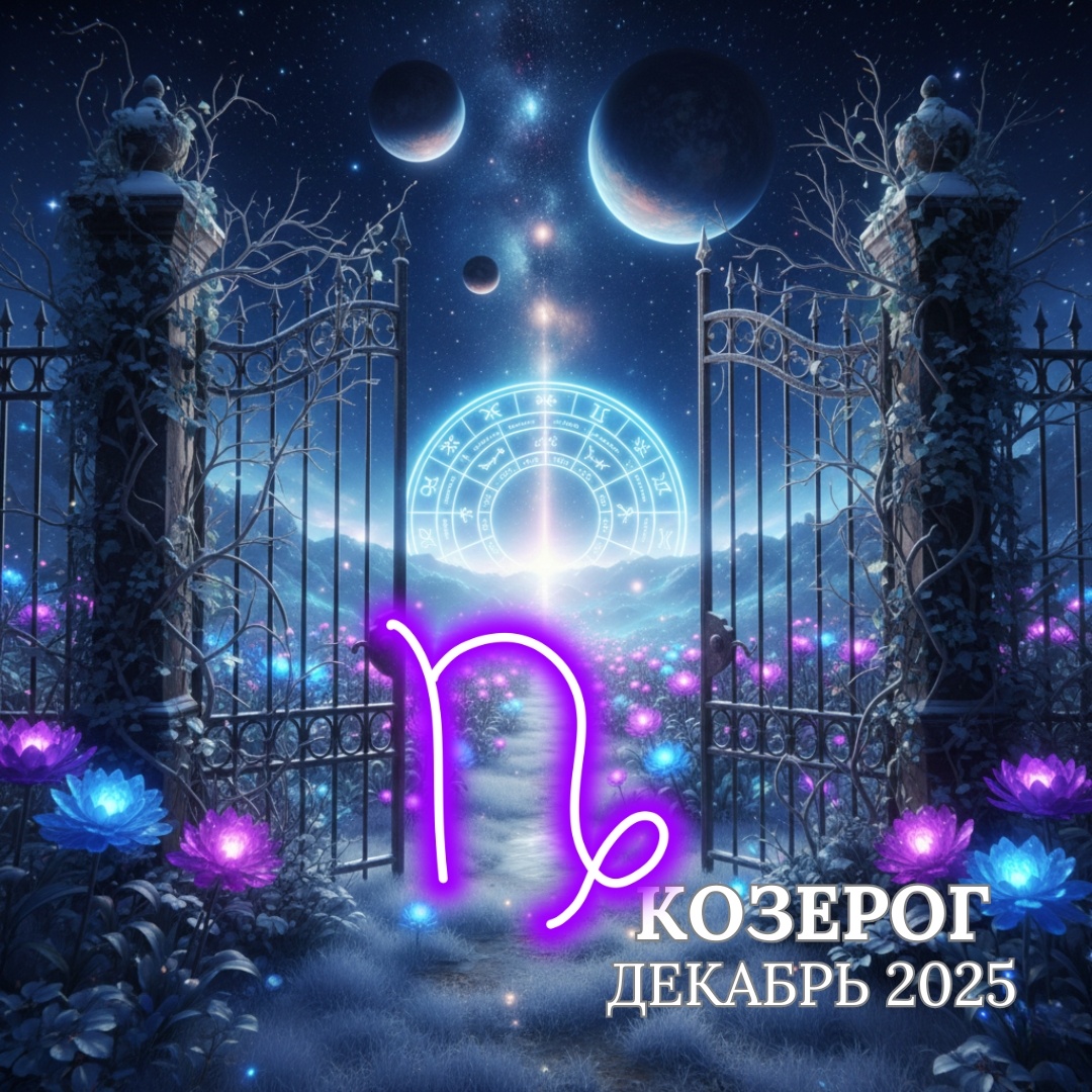 Астропрогноз для Козерога в Декабре 2025. Астролог Екатерина Юдина 