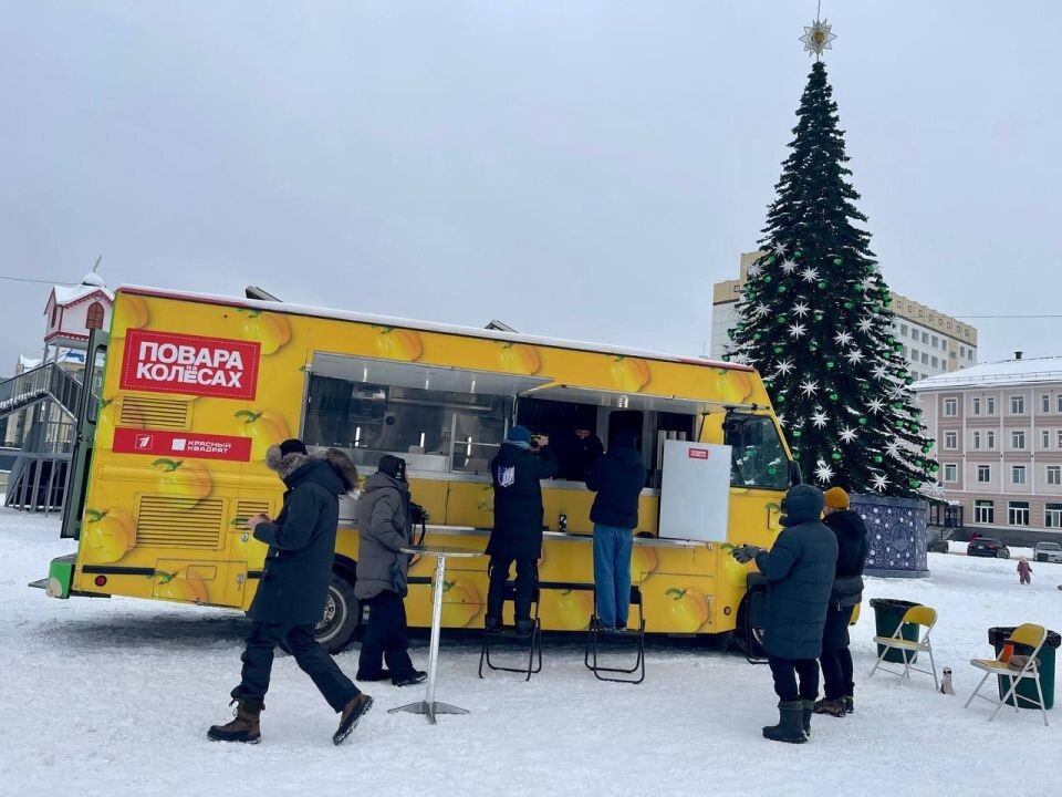    Съемки "Поваров на колесах". Источник: t.me/respalt04