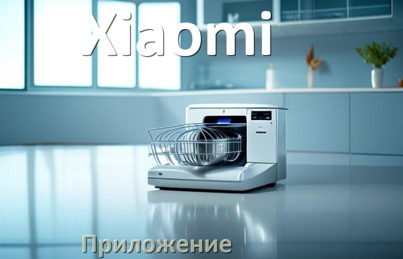 
Приложение для посудомоечной машины Xiaomi на телефон Android и iPhone для настройки и управления