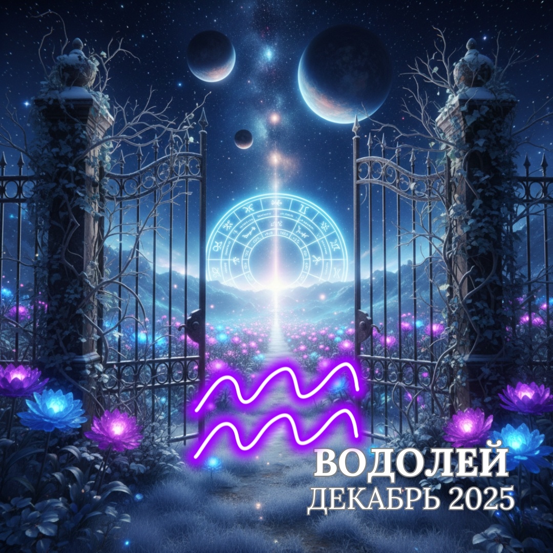 Водолей Гороскоп на Декабрь 2025. Астролог Екатерина Юдина 