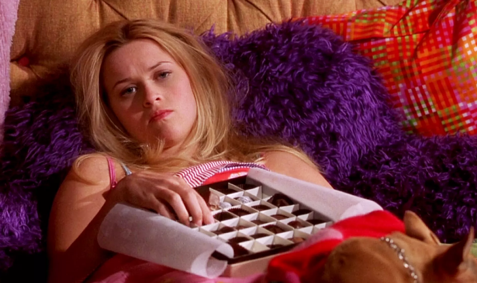 © кадр из фильма "Блондинка в законе"