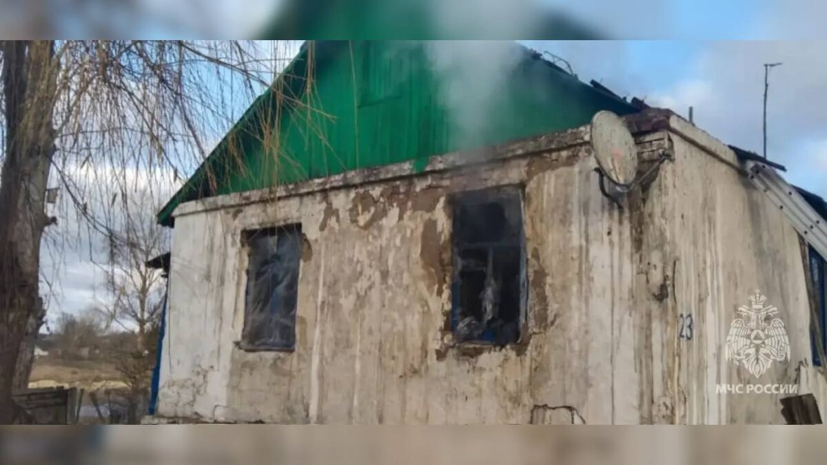    Пожар из-за незатушенной сигареты в Курчатовском районе Курской области